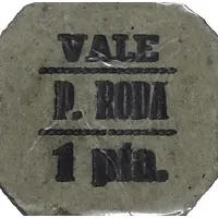 1 Peseta La Puebla de Roda
