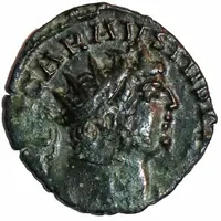 Antoninianus - Carausius Pax, Barbarous Overstrike