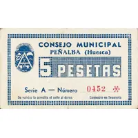 5 Pesetas Peñalba
