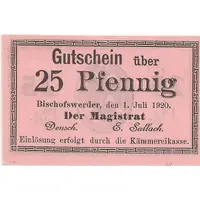 25 Pfennig