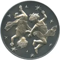 Medal - Zodiac signs Gemini