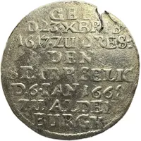 1 Groschen - Frederick William II Death of Magdalena Sibylla