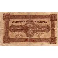 1 Peseta Espluga de Francolí