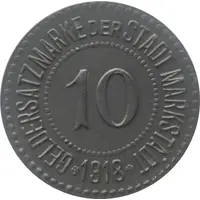 10 Pfennig - Markstädt
