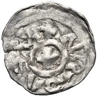 Denier - Henry II as emperor, Verona mint