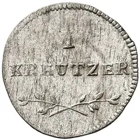 1 Kreuzer - Frederick Eugen