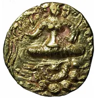 Dinar - Toramana Lion-slayer type, unknown mint