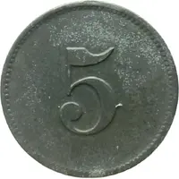 5 Pfennigs - Neisse F. Müller Bauhof Kantine