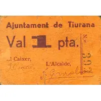 1 Peseta Tiurana