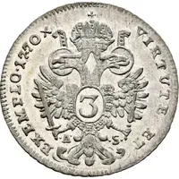 3 Kreuzers - Joseph II Hall