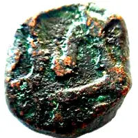 1/2 Paisa - Aurangzeb Surat mint