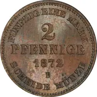 2 Pfennige - Frederick Francis II