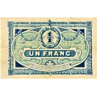 1 Franc - Chambre de Commerce de Bordeaux 33