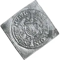 Schilling Klippe, 2 schillings weight