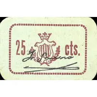 25 Céntimos Carlet