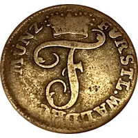 1 Pfennig - Frederick Charles August
