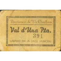 1 Peseta Els Omellons