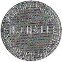 1 Penny - Hall, H. J. Christchurch