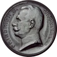 Medal - Frederick II and the War years of 1914⁄1915