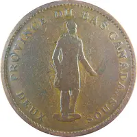 1 Penny / 2 Sous Banque du Peuple