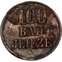100 Heller Bad Jlidže, Notgeld