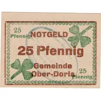 25 Pfennig Spar- und Darlehnskassen-Verein
