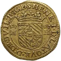 Double Gold Florin - Henri de la Tour d'Auvergne