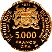 5000 Francs Independence