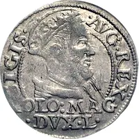 1 Groat - Sigismund II Augustus Late bust, Tykocin mint