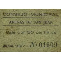 50 Céntimos Arenas de San Juan