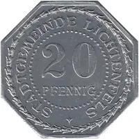 20 Pfennig - Lichtenfels Oberer Stadtturm