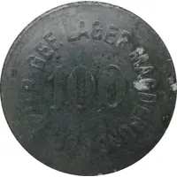 100 Pfennig - Magdeburg Offizier-Gef. Lager