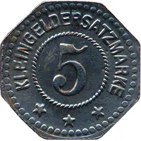 5 Pfennig - Allstedt