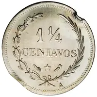11/4 Centavos Essai