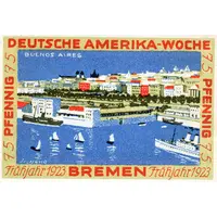 75 Pfennig Deutsche Amerika-Woche