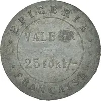 25 for 1 Shilling Epicerie Francaise, Jersey