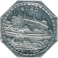 20 Pfennig - Burg Nürnberg-Fürth