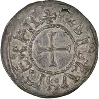 Denier - Charles II Toulouse mint, CARLVS REX FR