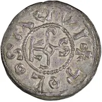 Denier - Charles II Toulouse mint, CARLVS REX FR