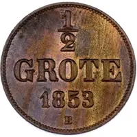 1/2 Grote - Peter II