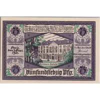 75 Pfennigs violet issue