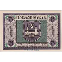 75 Pfennigs violet issue