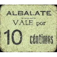 10 Céntimos Albalate de Cinca