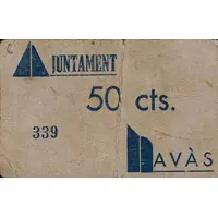 50 Céntimos Navàs