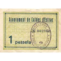1 Peseta Caldes d'Estrac