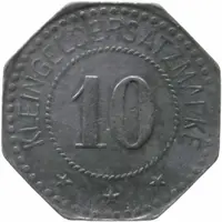 10 Pfennig - Zipsendorf Leonhardwerke A.G.