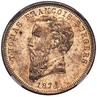 2 1/2 Shillings Zuid Afrikaansche Republiek, Transvaal Pattern