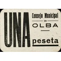 1 Peseta Olba
