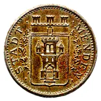 10 Pfennig - Menden