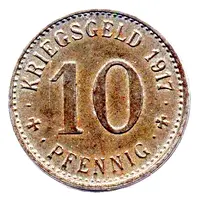 10 Pfennig - Menden